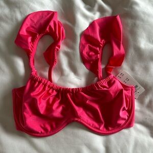 Abercrombie curve love bikini top